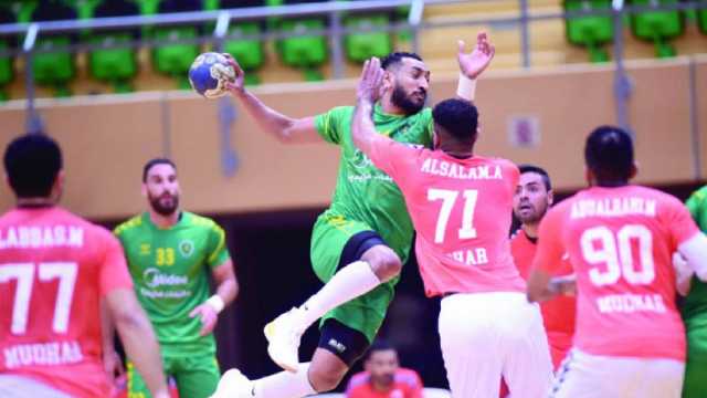 الخليج ينفرد بصدارة الدوري السعودي الممتاز لكرة اليد