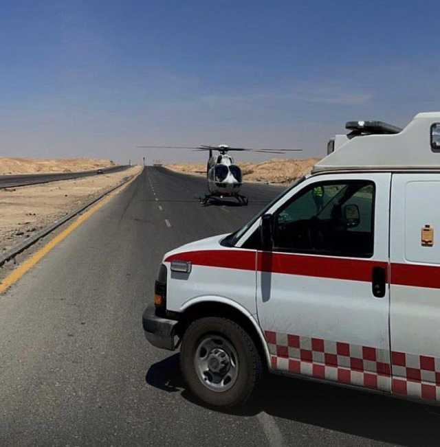 بزمن استجابة 12 دقيقة.. الإسعاف الجوي يباشر حالة شخص مصاب بحادث تصادم في الرياض