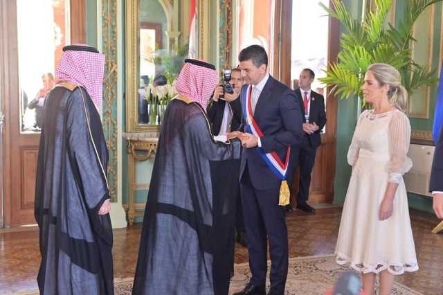 نيابةً عن خادم الحرمين الشريفين.. الجبير يشارك في حفل تنصيب رئيس جمهورية الباراغواي