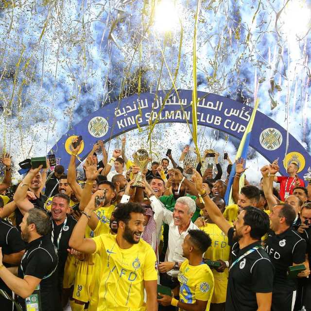 أول تعليق من رونالدو بعد تتويج النصر بكأس الملك سلمان