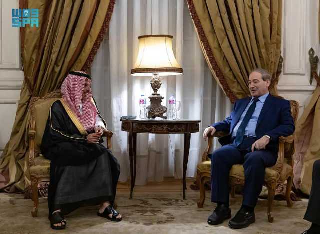بن فرحان يبحث مع المقداد مستجدات الأوضاع على الساحة السورية