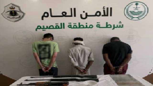 القبض على 3 مواطنين لاتخاذهم استراحة وكرًا لترويج المخدرات في القصيم