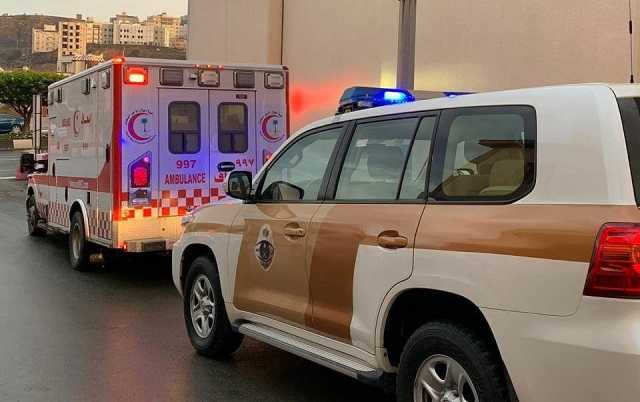 الهلال الأحمر بالباحة: 3 وفيات في حادث تصادم ظهر اليوم