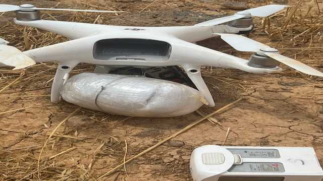 الجيش الأردني يسقط مسيرة محملة بالمخدرات قادمة من سوريا