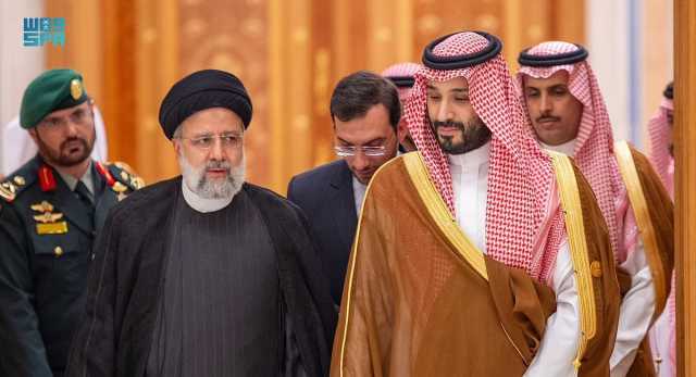 ولي العهد يستقبل قادة ورؤساء الوفود المشاركين في القمة العربية والإسلامية (صور)