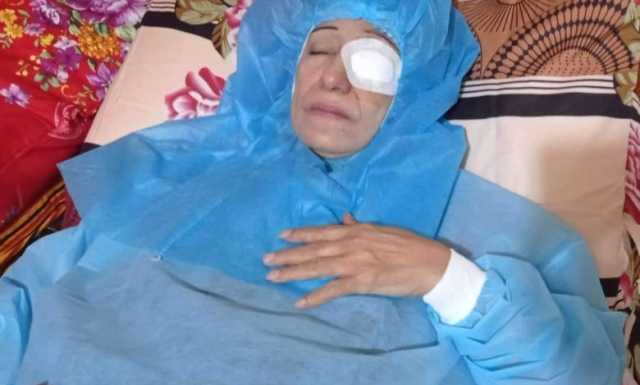 خضوع فنانة يمنية قديرة لعملية جراحية