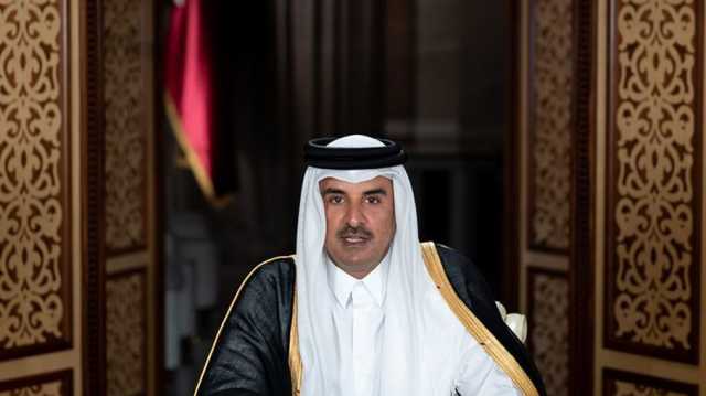أمير قطر يستقبل وفد حركة حماس المشارك في المفاوضات