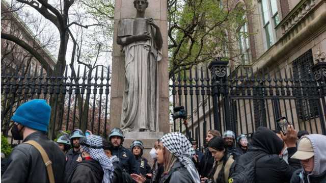 اعتقال عشرات الطلاب المؤيدين لفلسطين بجامعة كولومبيا.. حراك واسع بأمريكا (شاهد)