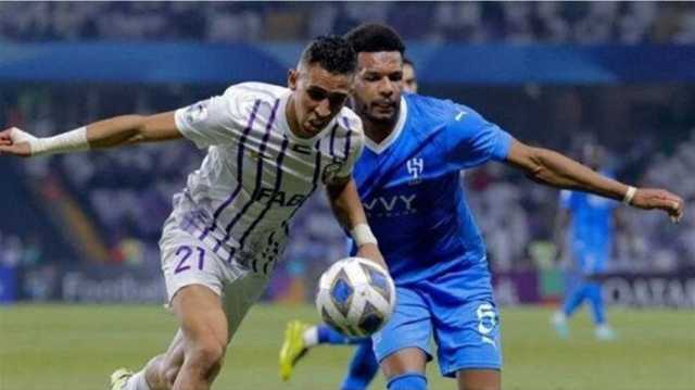 رغم الخسارة.. العين يتأهل إلى نهائي الأبطال على حساب الهلال