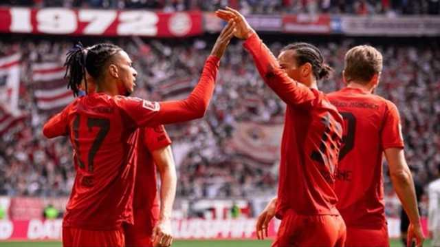 بايرن ميونيخ يحقق فوزا باهرا ويقترب من حسم لقب الدوري الألماني