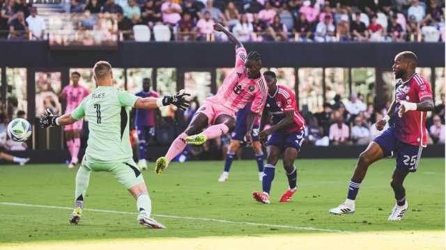 فريق ميسي إنتر ميامي يتجرع الخسارة الأولى في الدوري الأمريكي