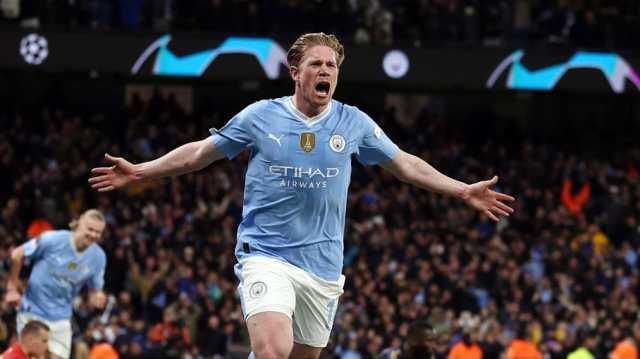 دي بروين يعلق على غدر فريقه مانشستر سيتي