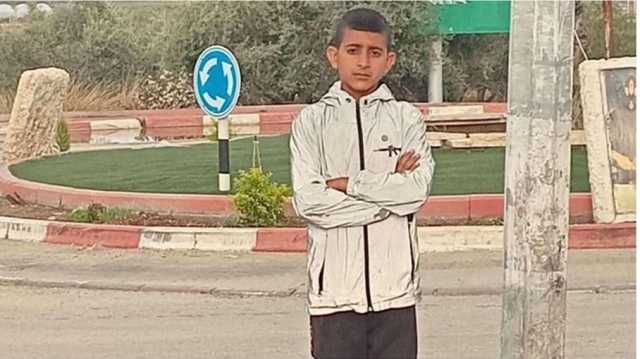 قوات الاحتلال تعدم طفلا في اليامون غرب جنين (شاهد)