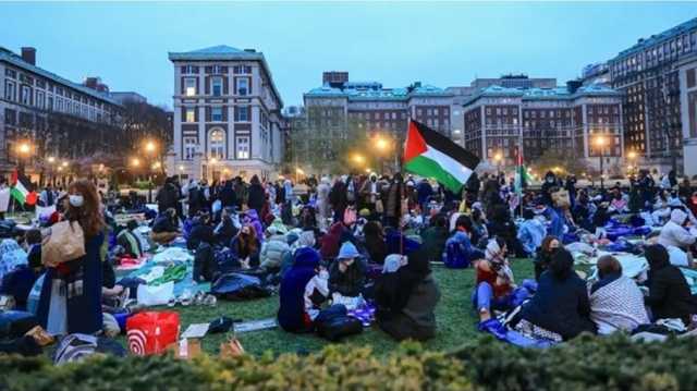 رايتس ووتش تدعو واشنطن لوقف الاعتقالات ضد الطلاب المناصرين لفلسطين