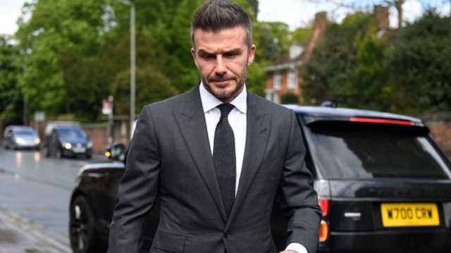 بيكهام يحصل على وسام الفارس من الملك تشارلز الثالث