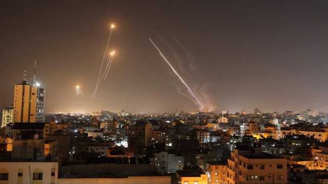رشقات صاروخية من شمال قطاع غزة تزامنا مع عملية برية شرق رفح