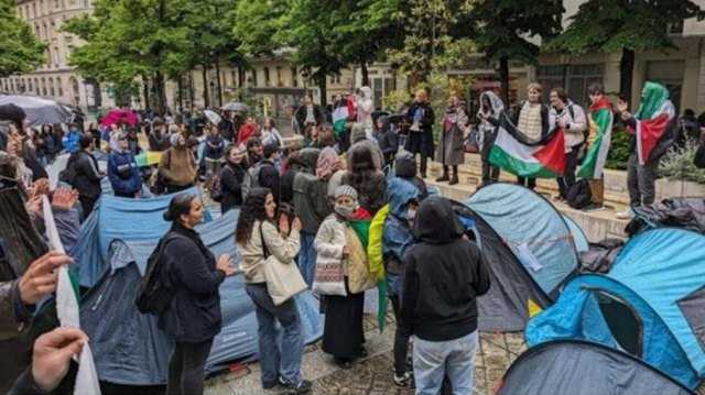 أقدم جامعة بأيرلندا تنضم للحراك الطلابي العالمي المؤيد لفلسطين