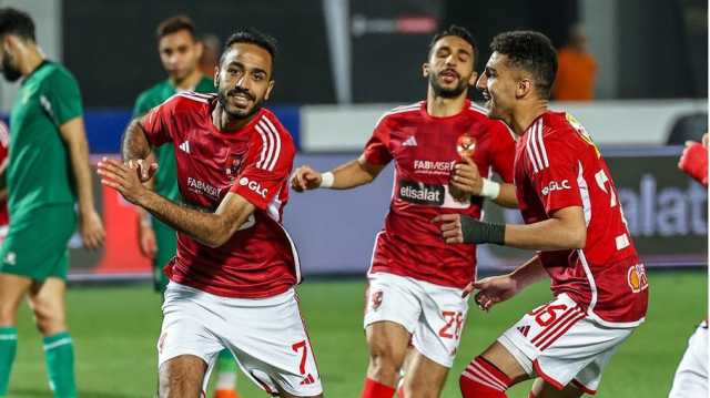 الأهلي يكتسح ضيفه الاتحاد السكندري في الدوري المصري