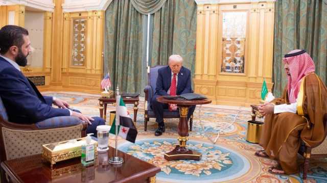 ماذا طلب ترامب من الشرع في أول لقاء بينهما في الرياض؟