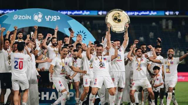 مشاجرة عنيفة تفسد تتويج الكويت ببطولة الدوري الكويتي (شاهد)