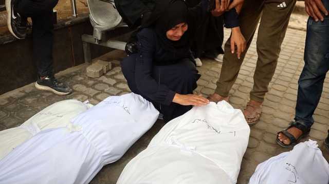 مجزرة خانيونس.. طبيبة فلسطينية تستقبل أشلاء أطفالها السبعة بعد قصف إسرائيلي وحشي
