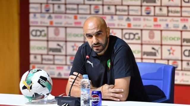 الركراكي يكشف عن قائمة المنتخب المغربي لمواجهتي تونس وبنين