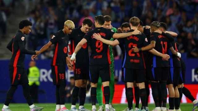 خطأ إداري يهدد بسحب لقب الدوري الإسباني من برشلونة