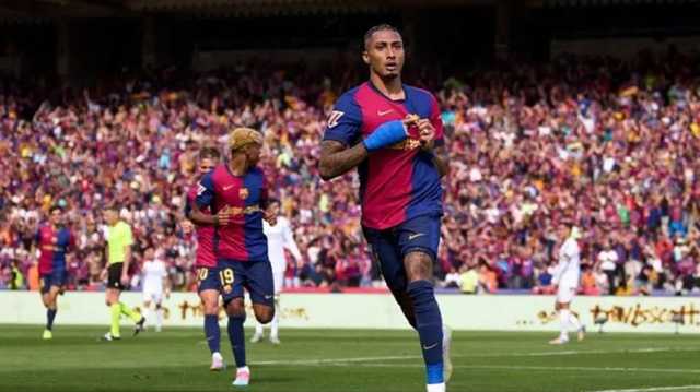 برشلونة يجدد عقد نجمه البرازيلي رافينيا حتى هذا التاريخ