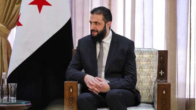 الشرع: نحن وإسرائيل لدينا أعداء مشتركون.. وترامب رجل سلام