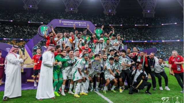 لأول مرة في تاريخه.. الأهلي السعودي بطلا لدوري أبطال آسيا للنخبة