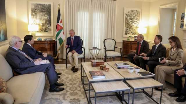 ملك الأردن في واشنطن للمرة الثانية هذا العام.. التقى روبيو