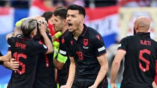 اليورو.. تعادل مثير يحسم مواجهة كرواتيا وألبانيا في المجموعة الثانية