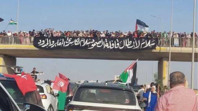 قافلة الصمود المتوجهة لغزة تصل القاهرة الخميس وأهالي ليبيا يتبرعون بالوقود