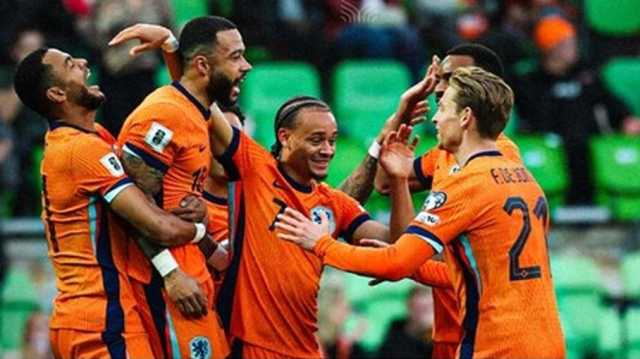 هولندا تسحق مالطا في تصفيات أوروبا الموهلة للمونديال
