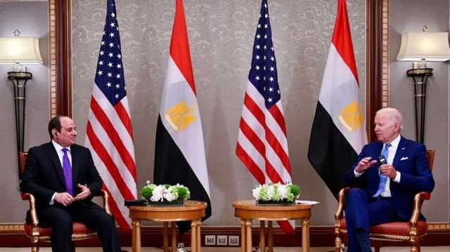 السيسي وبايدن يتفقان على زيادة المساعدات لغزة.. ومصر ترفض التهجير