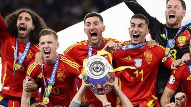 إسبانيا تهزم إنجلترا وتتوج بلقب كأس أمم أوروبا للمرة الرابعة في تاريخها