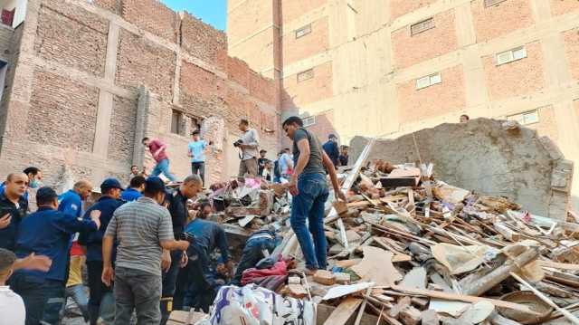 قتلى وإصابات بانهيار منزل بأسيوط في مصر (شاهد)