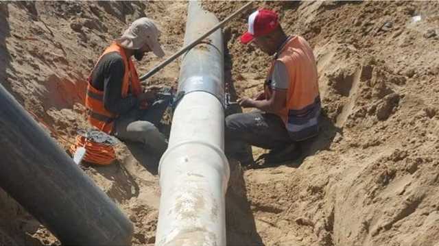 الاحتلال يزعم سماحه بمد خط للمياه المحلاة من رفح بدعم إماراتي