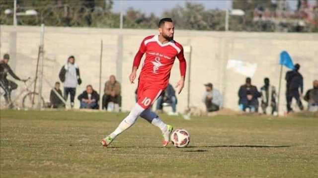 استشهاد اللاعب الدولي مهند اللي متأثرا بإصابته بقصف إسرائيلي على غزة