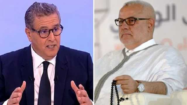 بنكيران يتهم أخنوش بخرق الدستور ويلوّح بطلب التحكيم الملكي