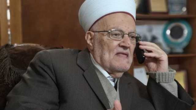 الشيخ عكرمة صبري يمثل أمام القضاء الإسرائيلي بتهم بينها نعي هنية (شاهد)