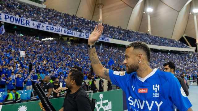 نيمار يغرد بالعربية عن حفل تقديمه كلاعب جديد في الهلال.. ماذا قال؟
