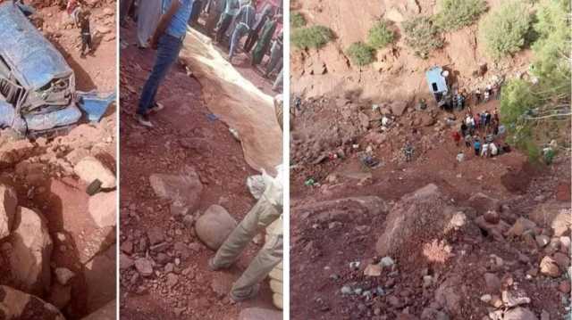 بعضهم من أسرة واحدة.. مصرع 24 شخصا بحادث مفجع في المغرب (شاهد)