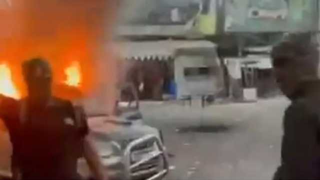 هتاف داعم للمقاومة في غزة بعد تحييد أحد زعماء البلطجة وسرقة المساعدات (شاهد)
