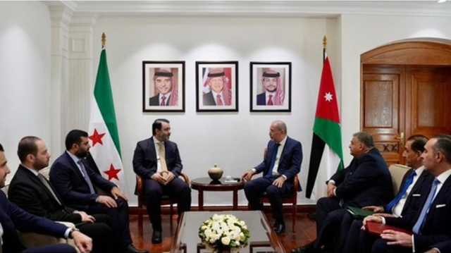 الشيباني يلتقي الصفدي في عمّان قبيل الاجتماع مع المبعوث الأمريكي