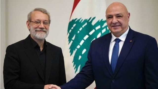 علي لاريجاني في بيروت بعد بغداد.. وعون يرحب بالتعاون ضمن السيادة