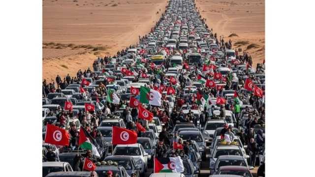 اللجنة الدولية لكسر الحصار عن غزة تؤكد دعمها لـقافلة الصمود المغاربية