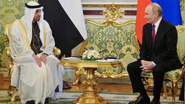 روسيا والإمارات توقعان اتفاقيات تشمل 64 قطاعا وتبادل تجاري بـ11.5 مليار دولار