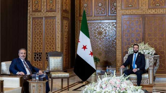 ثالث زيارة خلال 9 أشهر.. فيدان يؤكد مواصلة دعم سوريا في حربها ضد الإرهاب