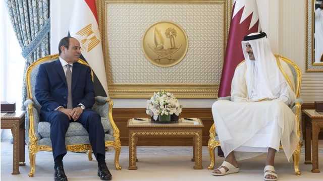 السيسي إلى الدوحة في إطار جولة خليجية.. ملف غزة على طاولة البحث